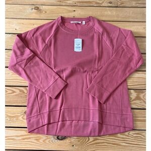 NWT Paradiso Crewneck Sweatshirt XS Women’s Pink Dreamy Soft Plush MSRP $59.50